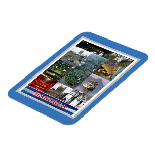 Magnet Flexible Managua - Nicaragua - Mosaïque -