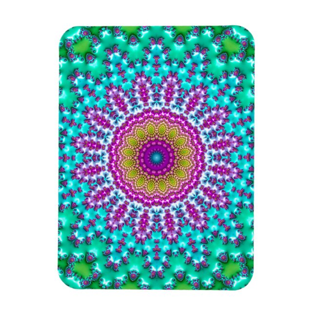Magnet Flexible Mandala fractal 3 (Vertical)