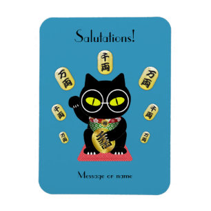Magnet Flexible Maneki Neko Lucky Poliue flexible