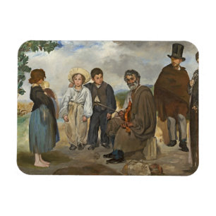Magnet Flexible Manet le vieux musicien, 1862