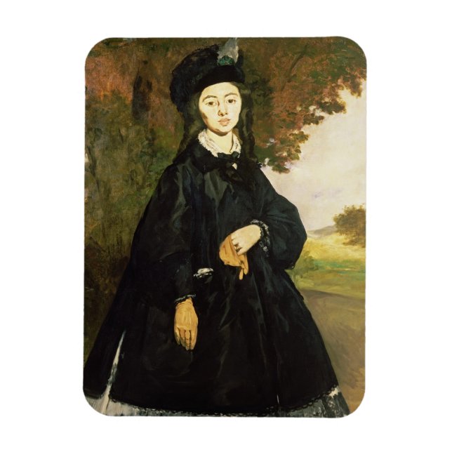 Magnet Flexible Manet | Madame Brunet (Vertical)