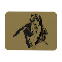 Manga, Chat fille aux oreilles de chat Furry Kawai