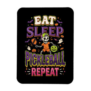 Magnet Flexible Manger Dormir Pickleball Répéter Pickleball