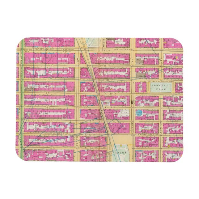 Magnet Flexible Manhatten, New York 12 (Horizontal)