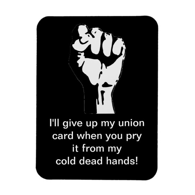 Magnet Flexible Manifestation politique anti-républicaine, modèle  (Vertical)