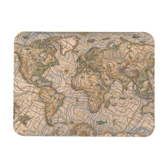 Magnet Flexible Mappa Mundi (Horizontal)