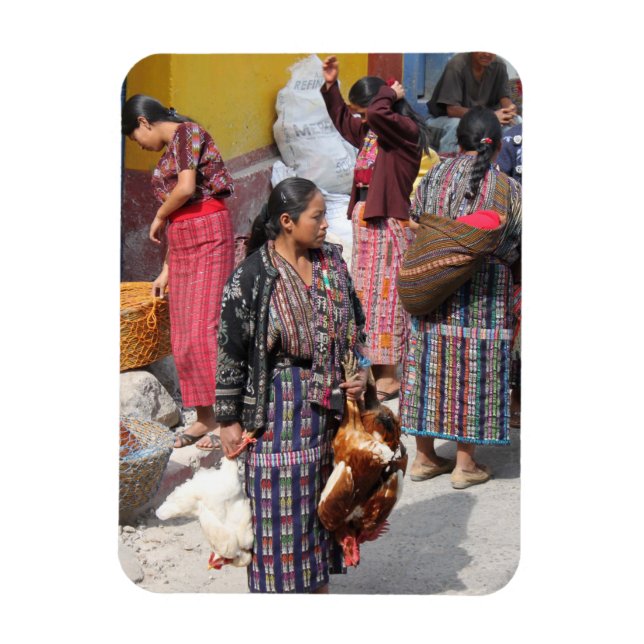 Magnet Flexible Marché Amérique centrale - Marché Guatemala (Vertical)