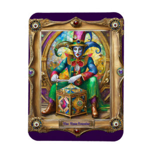 Magnet Flexible Mardi Gras Realm Portraits - Voyageur du temps