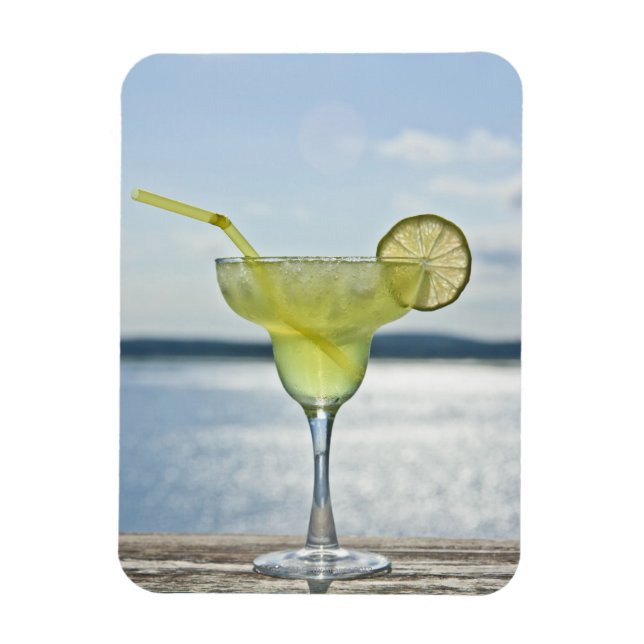 Magnet Flexible Margarita en bord de mer (Vertical)