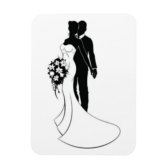 Magnet Flexible Mariage (Vertical)