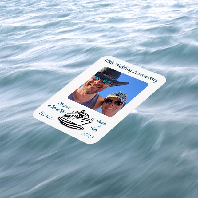 Magnet Flexible Mariage Anniversaire PHOTO Cruise PERSONNALISER (Créateur téléchargé)