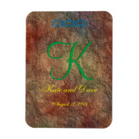 Mariage de texture rouge de bronze
