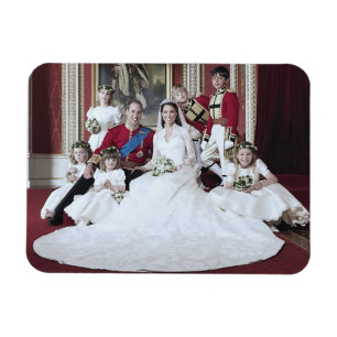 Magnet Flexible Mariage du prince William et de Catherine Middleto