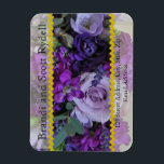 Magnet Flexible Mariage Favoriser le Modèle d'aimant personnalisé<br><div class="desc">Merveilleux mariage faveurs pour vos invités.</div>