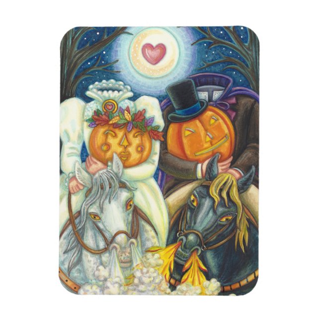 Magnet Flexible Mariage HALLOWEEN  DE SOMMEIL (Vertical)