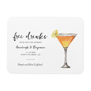 Magnet Flexible Mariage moderne conservation Enregistrer la date a