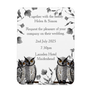 Magnet Flexible Mariage personnalisé