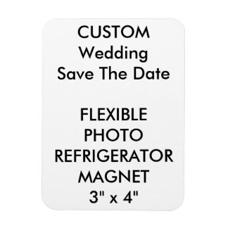 Magnet Flexible Mariage Personnalisé Enregistrer La Date Photo Fri