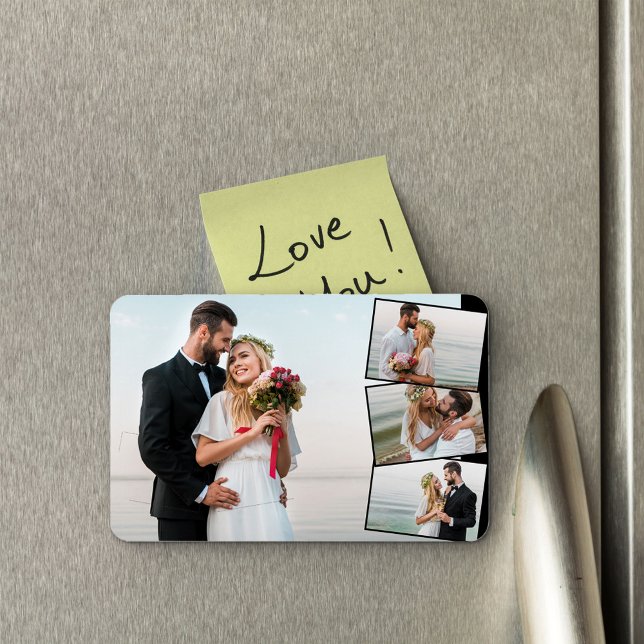 Magnet Flexible Mariage Photo Montage (Créateur téléchargé)