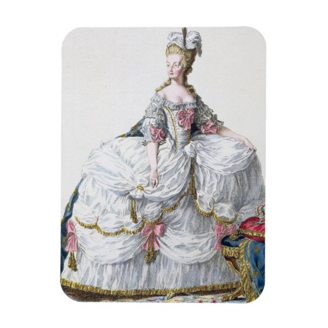 Magnet Flexible Marie Antoinette (1752-93) from 'Receuil de l'Esta (Vertical)