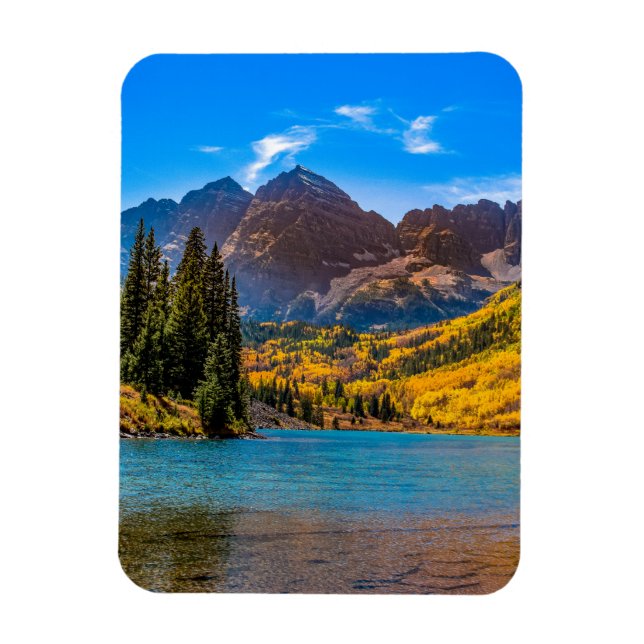Magnet Flexible Maroon Bells à Aspen, Colorado (Vertical)