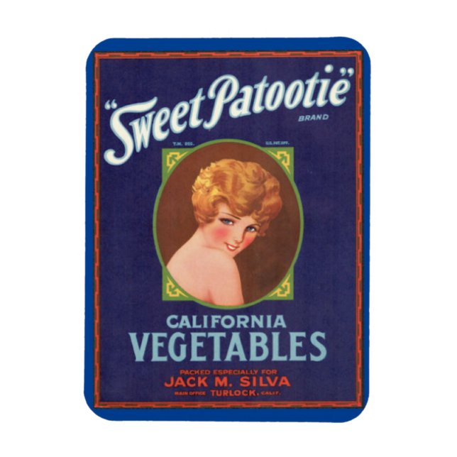 Magnet Flexible Marque Sweet Patootie (Vertical)