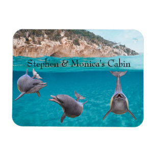 Magnet Flexible Marqueur de porte de croisière Dolphin Cabine pers