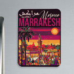 Magnet Flexible Marrakech Maroc souk Tourisme Voyage Souvenir<br><div class="desc">Ce design est un marché de Marrakech (souk) au Maroc qui représente la culture marocaine. Un cadeau idéal pour les amateurs de voyage et de tourisme dans le monde.</div>