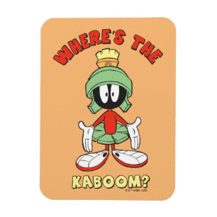 Magnet Flexible MARVIN LE MARTIAN™ Où est le Kaboom ?