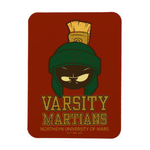 Magnet Flexible MARVIN MARTIAN™ Varsity Collegiate Graphic