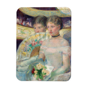 Magnet Flexible Mary Cassatt - La Loge