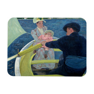 Magnet Flexible Mary Cassatt - La Partie en barque