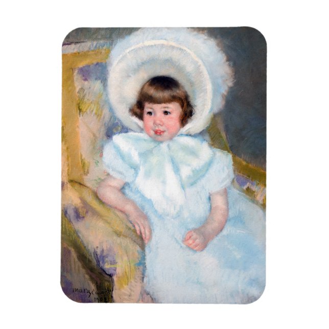 Magnet Flexible Mary Cassatt - Portrait Louise-Aurore Villeboeuf (Vertical)