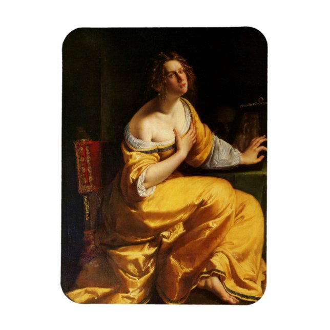 Magnet Flexible Mary Magdalene (par Artemisia Gentileschi) (Vertical)
