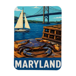 Magnet Flexible ⚓ Maryland Chesapeake Bay Escape