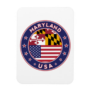 Magnet Flexible Maryland, Maryland autocollant, étui téléphonique,
