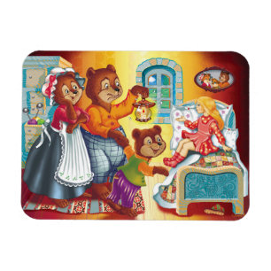 Magnet Flexible Masha et 3 ours