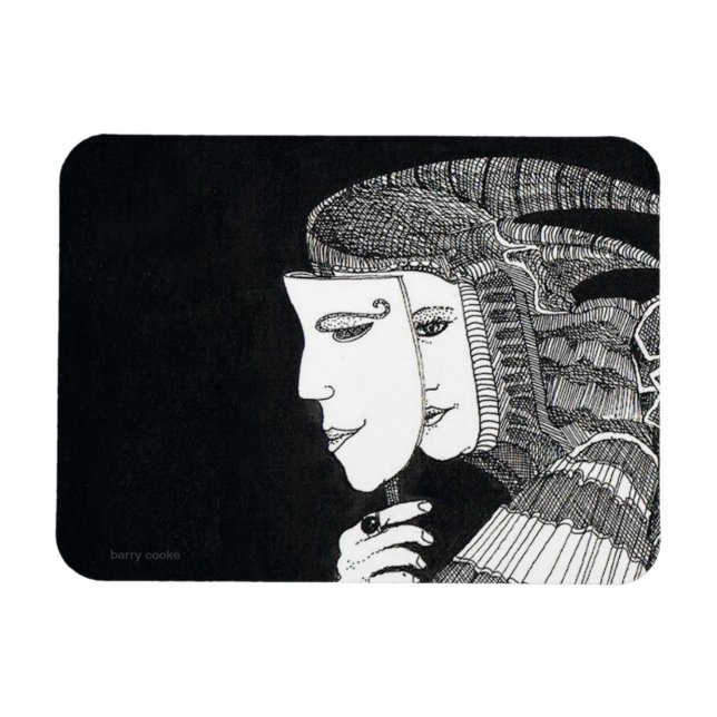 Magnet Flexible masque magnétique (Horizontal)