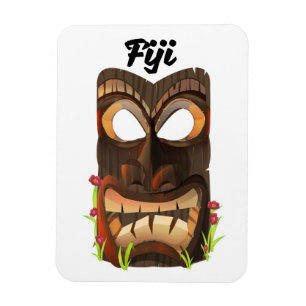 Magnet Flexible Masque sculpté des Fidji