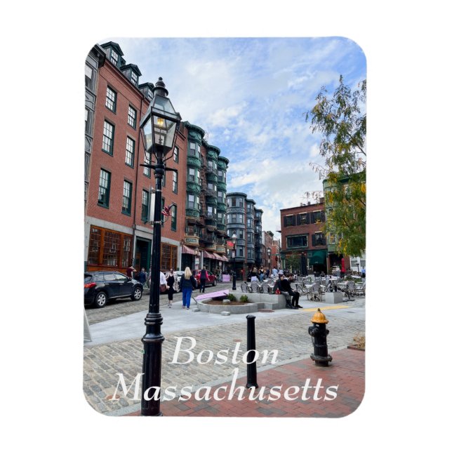 Magnet Flexible Massachusetts de Boston (Vertical)