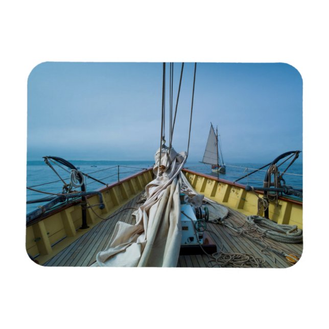 Magnet Flexible Massachusetts, Gloucester, Festival de la goélette (Horizontal)