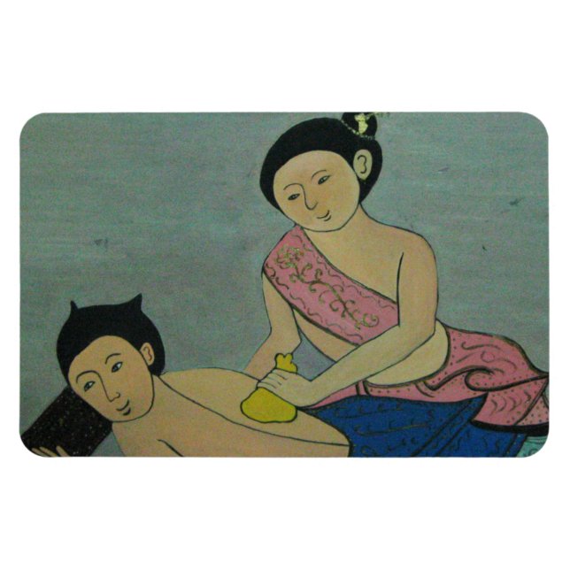Magnet Flexible Massage traditionnel thaïlandais (Horizontal)
