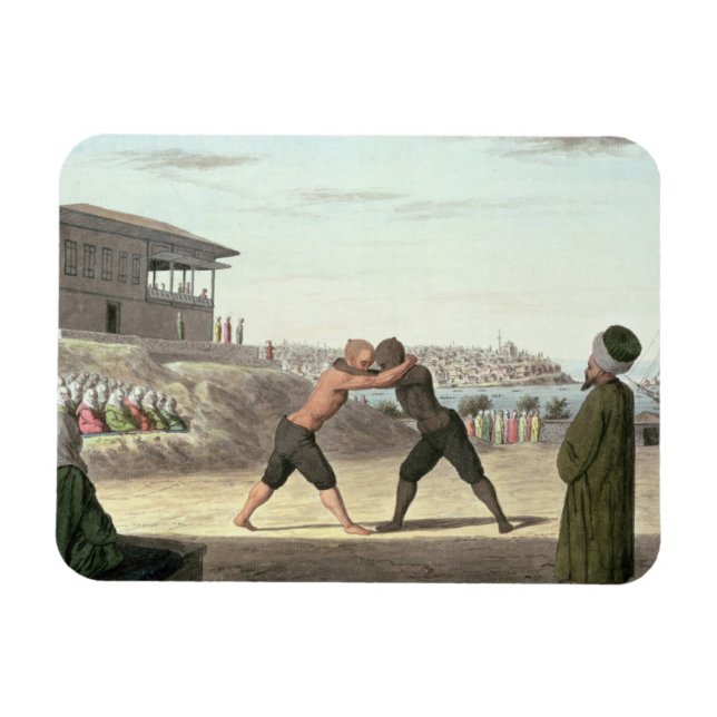 Magnet Flexible Match de catch, Constantinople (w/c sur paper) (Horizontal)
