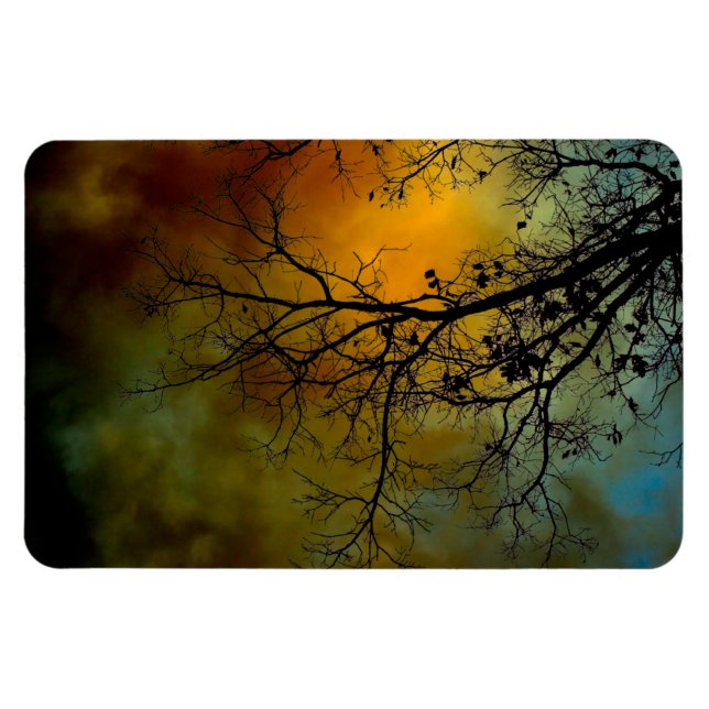 Magnet Flexible Matin orageux avec aimant arbre (Horizontal)
