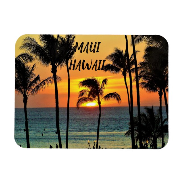 MAGNET FLEXIBLE MAUI HAWAII (Horizontal)