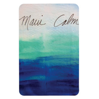 Magnet Flexible maui, océan, bleu, hawaïen, calme, aimant