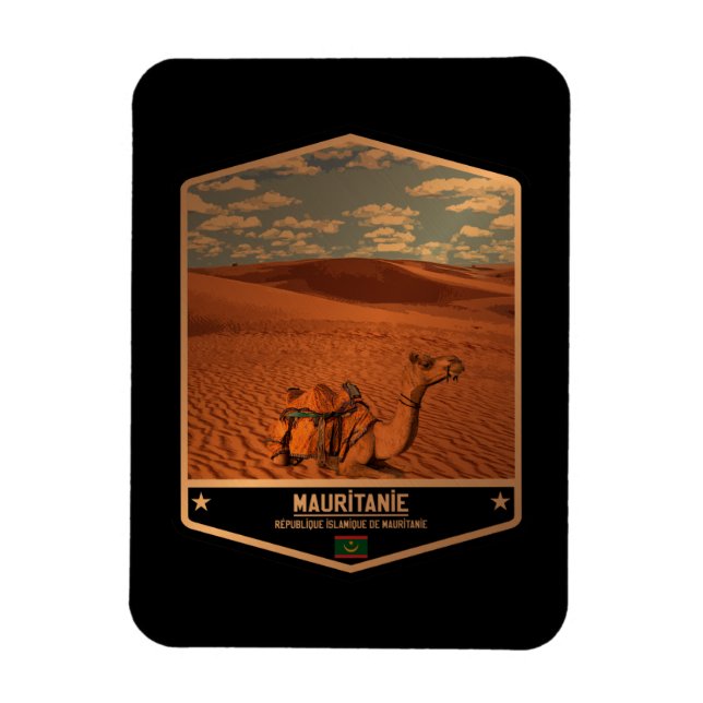 Magnet Flexible Mauritanie (Vertical)