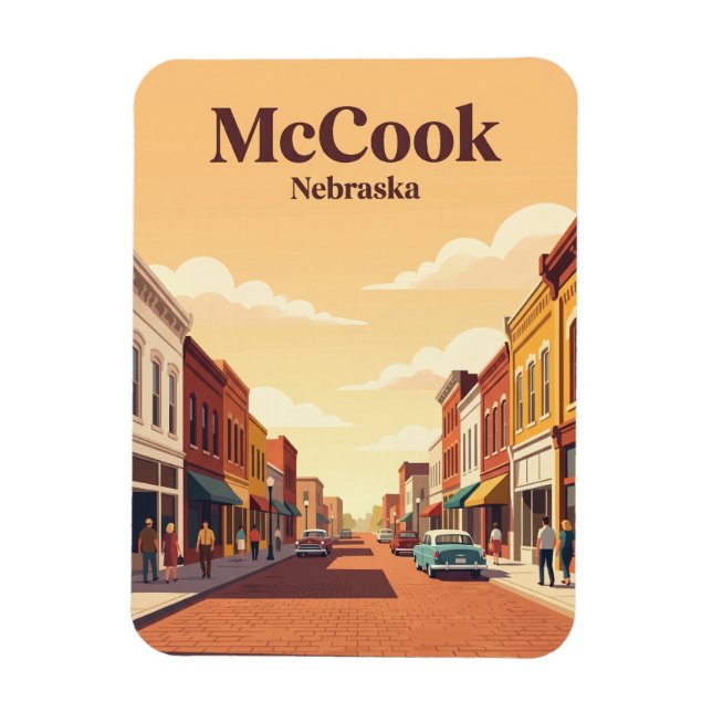 Magnet Flexible McCook États-Unis (Vertical)