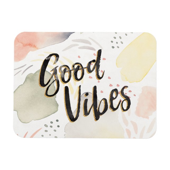 Magnet Flexible Meadow Breeze III | GOOD VIBES (Horizontal)