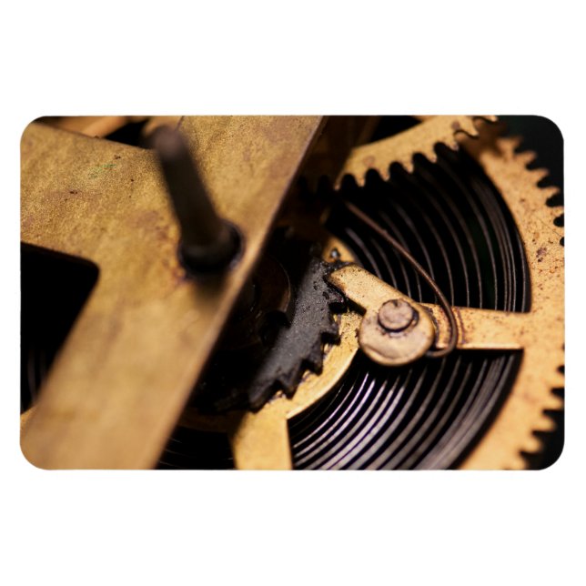 Magnet Flexible Mécanique de Montre Abstrait (Horizontal)